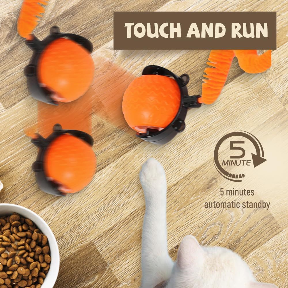 Interactive Cat Ball Toy, 2025 New Cat Ball Toys With Cord  Mouse