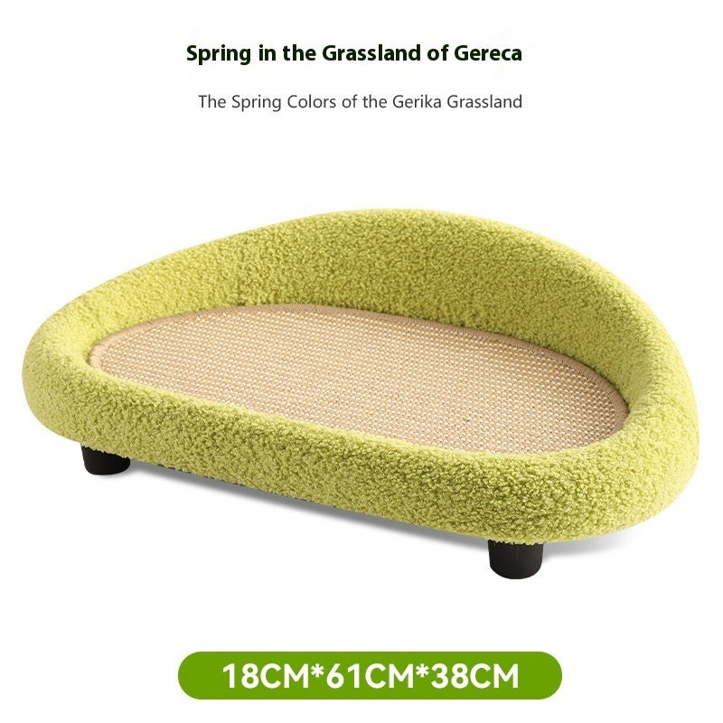 Cat Scratch Board Cat Sofa Cat Nest Integrated Sisal Anti-dandruff