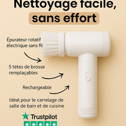 Brush&Go: Brosse Électrique Sans Fil™